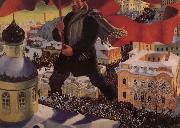 Boris Kustodiev A Bolshevik Sweden oil painting artist